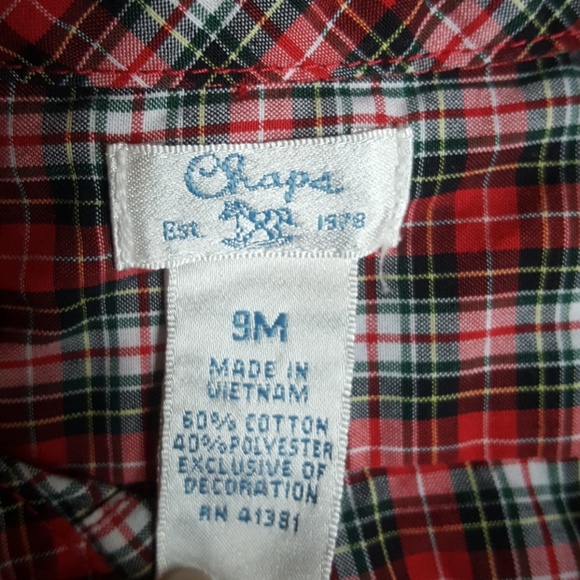 Chaps button down and corduroy style pants - Picture 3 of 7